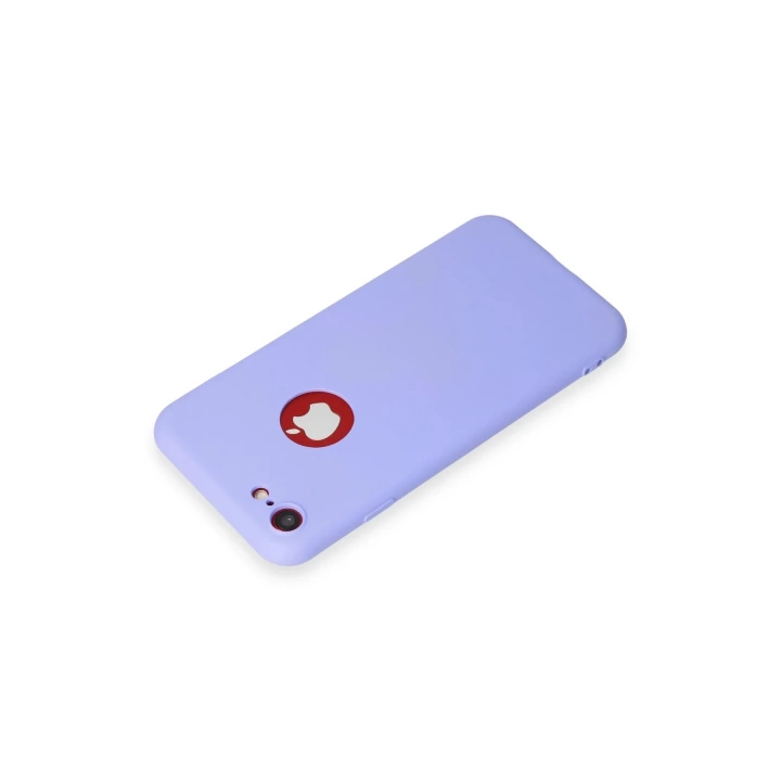 BFS  iPhone 7 Kılıf First Silikon - Lila