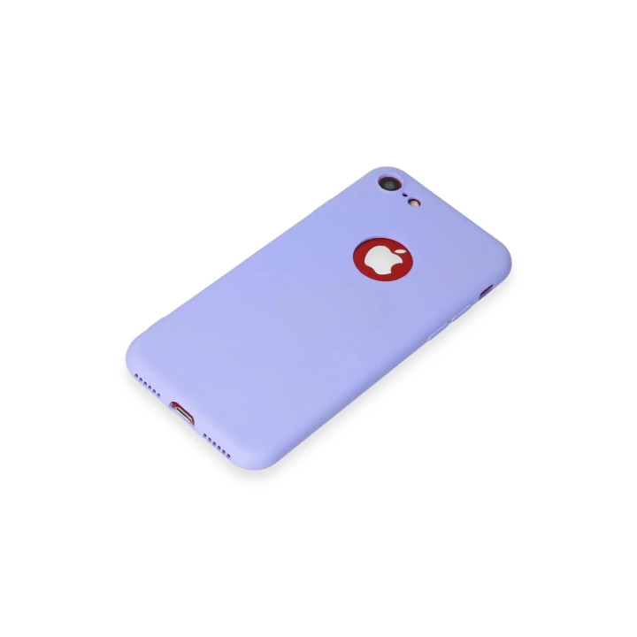 BFS  iPhone 7 Kılıf First Silikon - Lila
