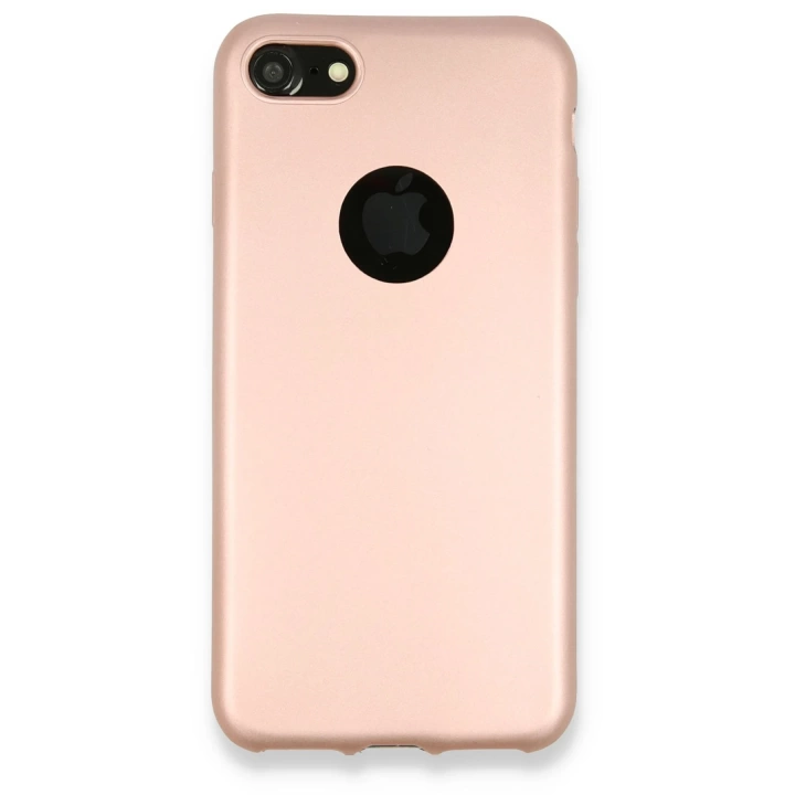BFS  iPhone 7 Kılıf First Silikon - Rose Gold