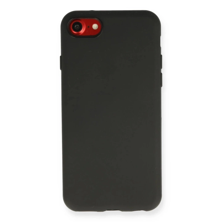 BFS iPhone 7 Kılıf First Silikon - Siyah