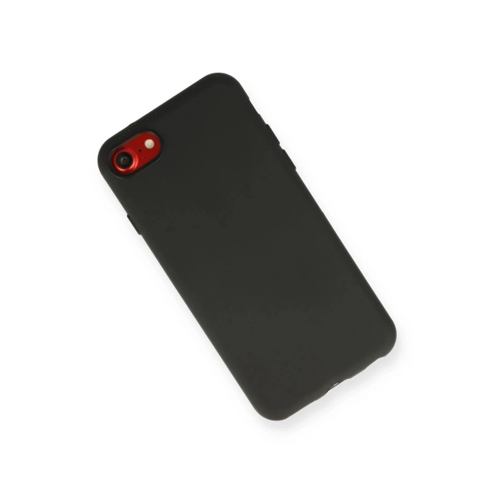 BFS iPhone 7 Kılıf First Silikon - Siyah