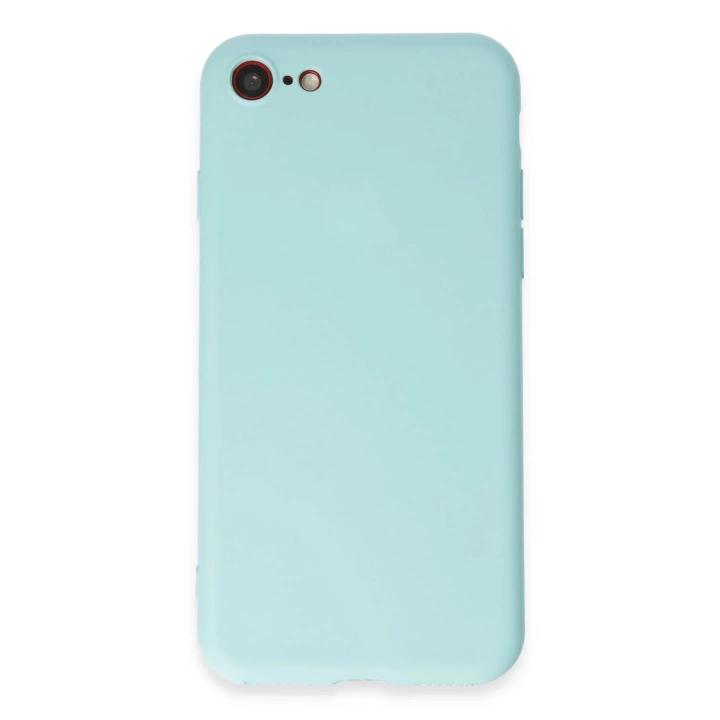 BFS  iPhone 7 Kılıf First Silikon - Turkuaz