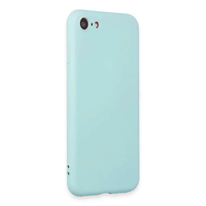 BFS  iPhone 7 Kılıf First Silikon - Turkuaz