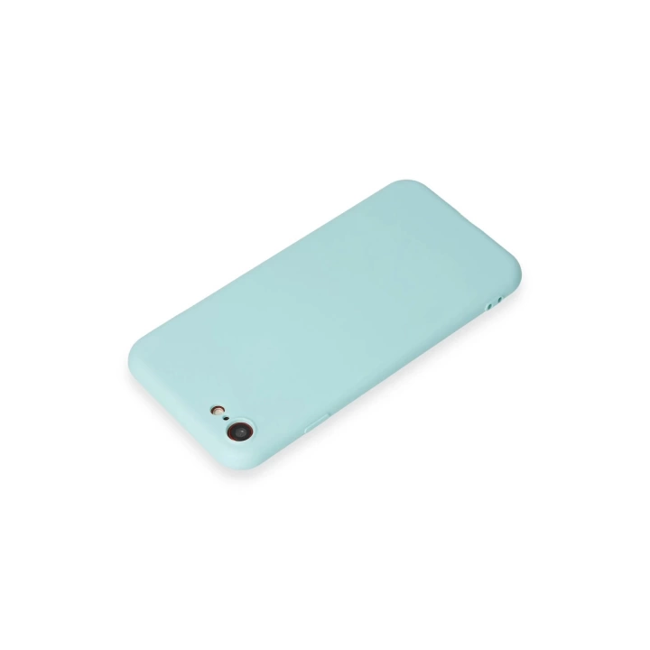 BFS  iPhone 7 Kılıf First Silikon - Turkuaz