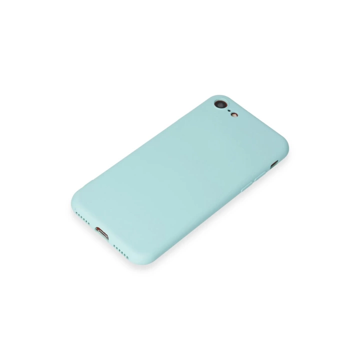 BFS  iPhone 7 Kılıf First Silikon - Turkuaz