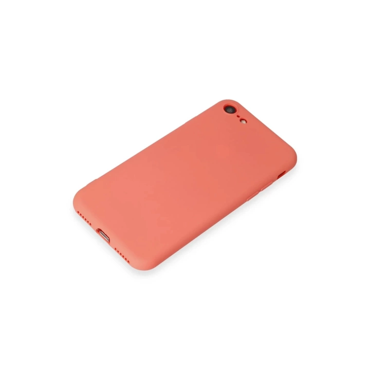 BFS  iPhone 7 Kılıf First Silikon - Turuncu
