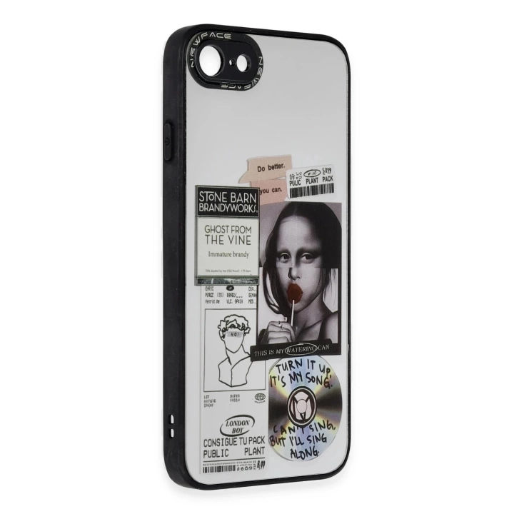 BFS  iPhone 7 Kılıf Mirror Desenli Kapak - Mirror - 2