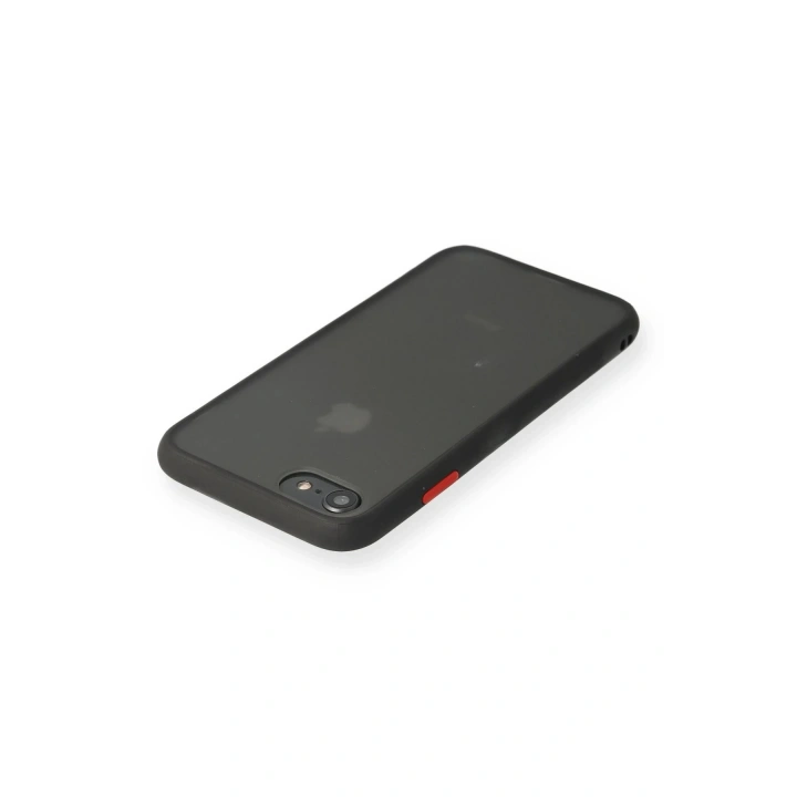 BFS  iPhone 7 Kılıf Montreal Silikon Kapak - Siyah