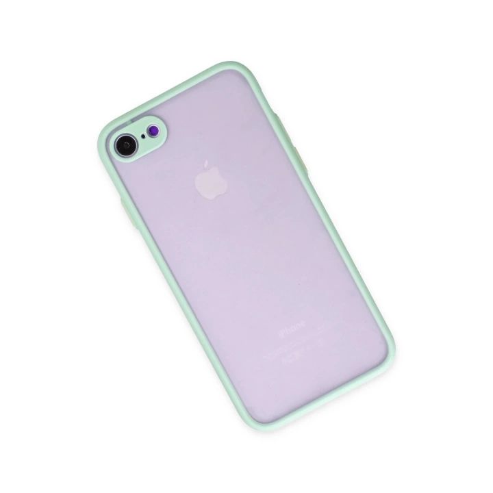 BFS  iPhone 7 Kılıf Montreal Silikon Kapak - Turkuaz
