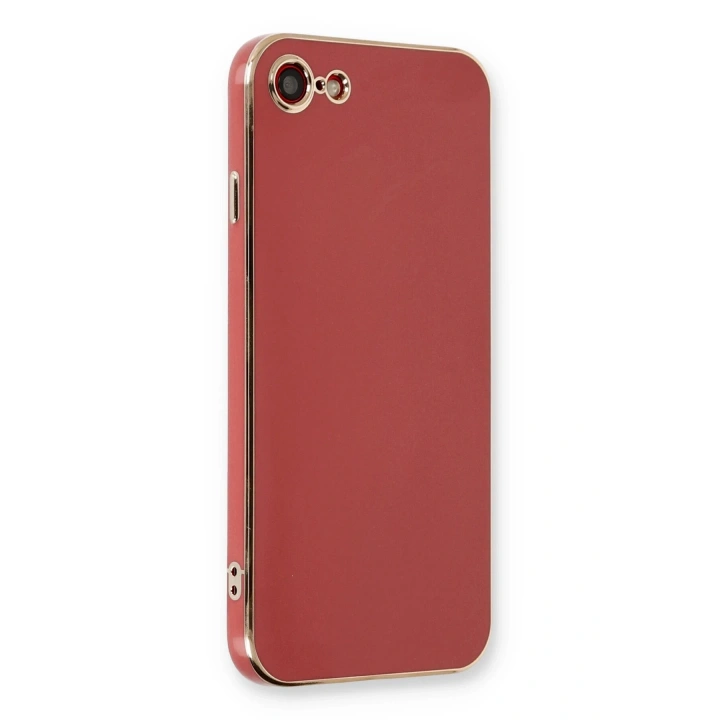 BFS  iPhone 7 Kılıf Volet Silikon - Kırmızı