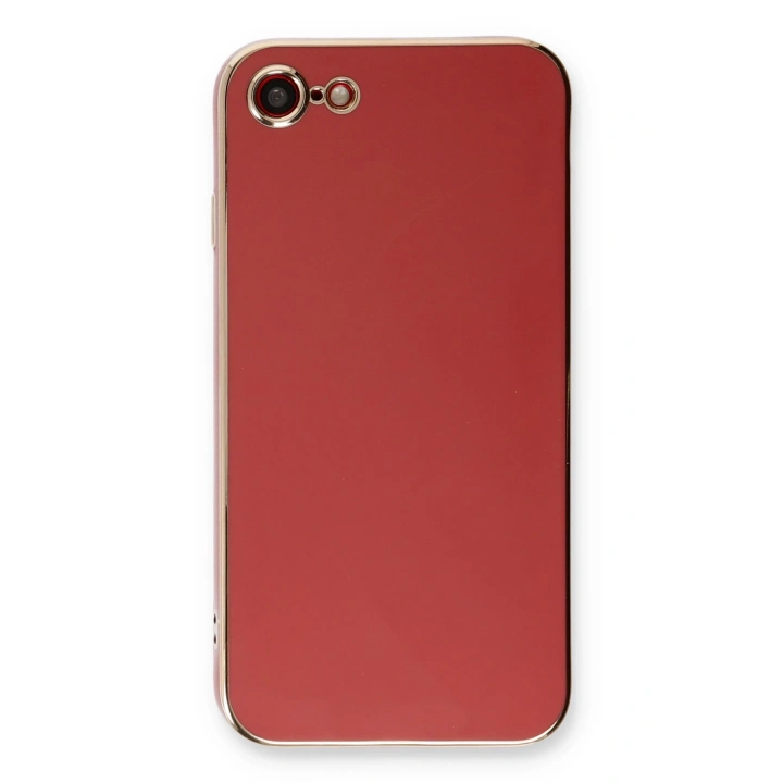 BFS  iPhone 7 Kılıf Volet Silikon - Kırmızı