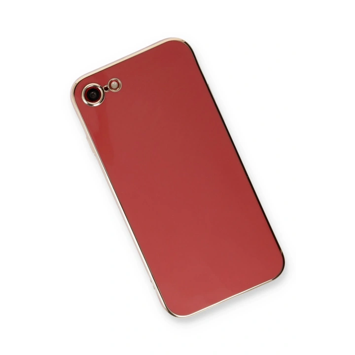 BFS  iPhone 7 Kılıf Volet Silikon - Kırmızı