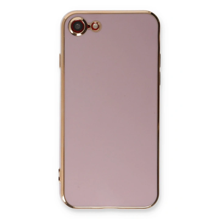 BFS  iPhone 7 Kılıf Volet Silikon - Mor