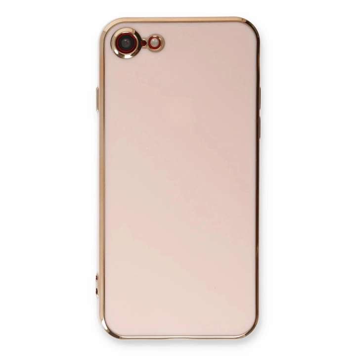 BFS  iPhone 7 Kılıf Volet Silikon - Pembe
