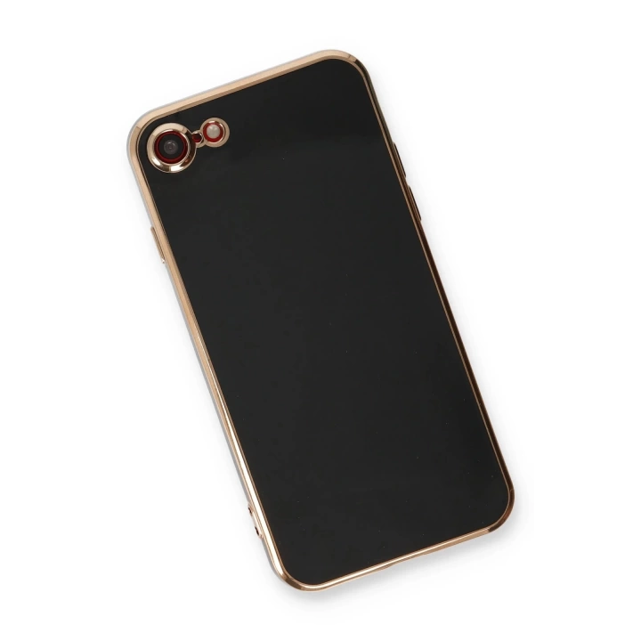 BFS  iPhone 7 Kılıf Volet Silikon - Siyah