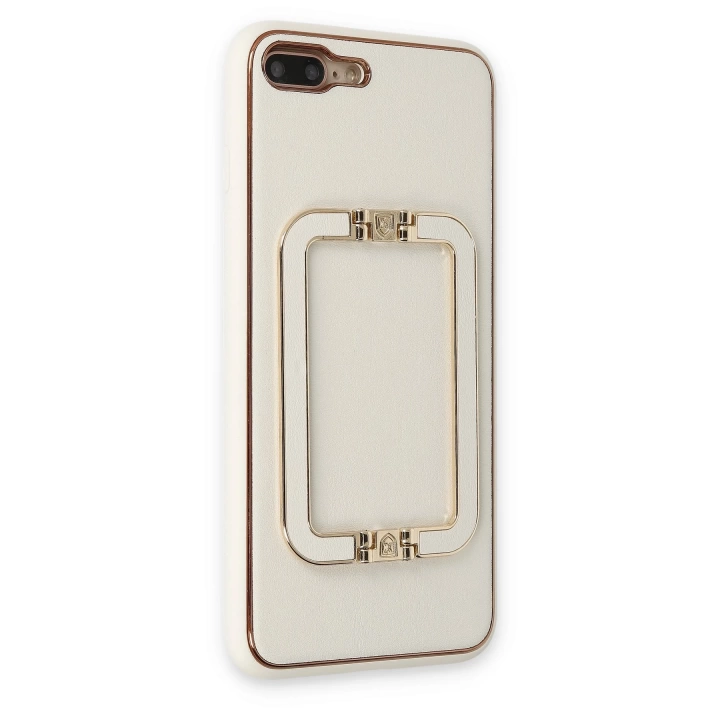 BFS  iPhone 7 Plus Kılıf Coco Elit Kapak - Beyaz