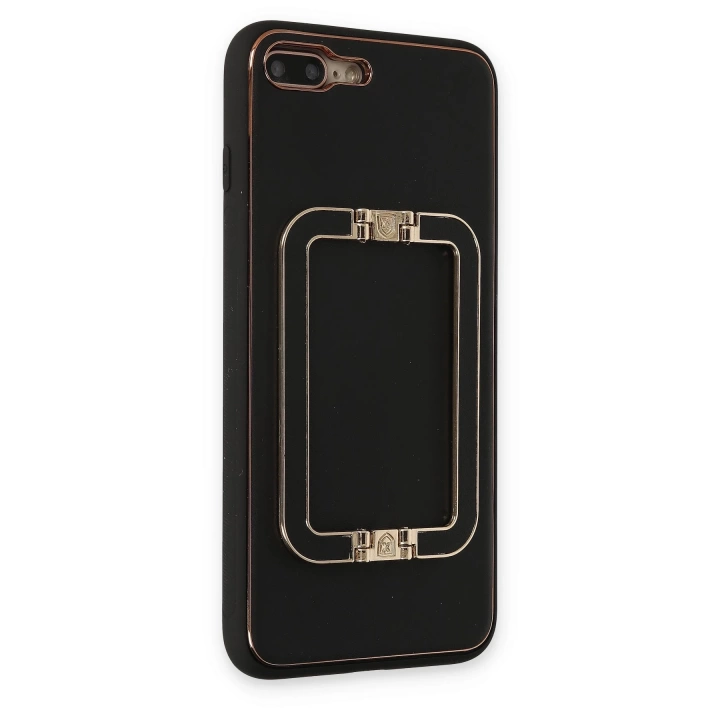 BFS  iPhone 7 Plus Kılıf Coco Elit Kapak - Siyah
