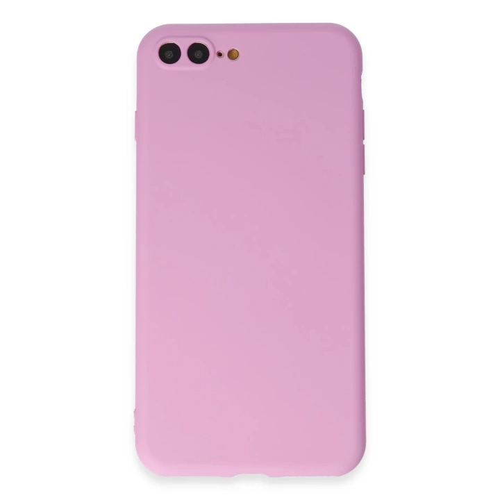 BFS  iPhone 7 Plus Kılıf First Silikon - Açık Mor