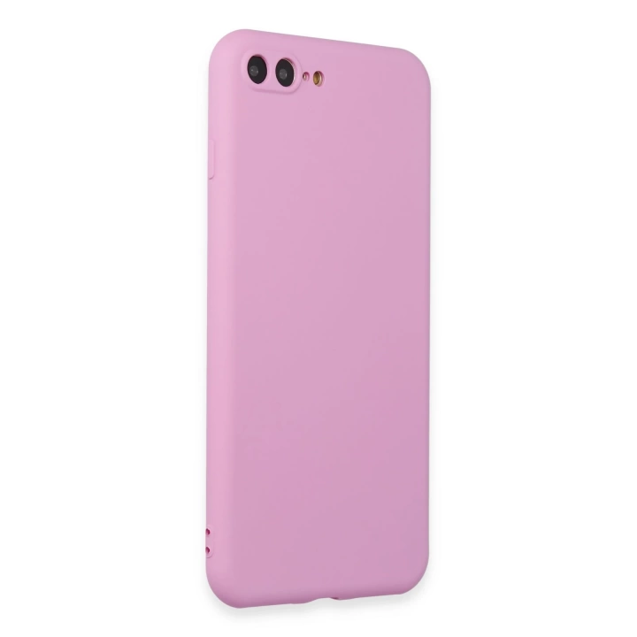 BFS  iPhone 7 Plus Kılıf First Silikon - Açık Mor