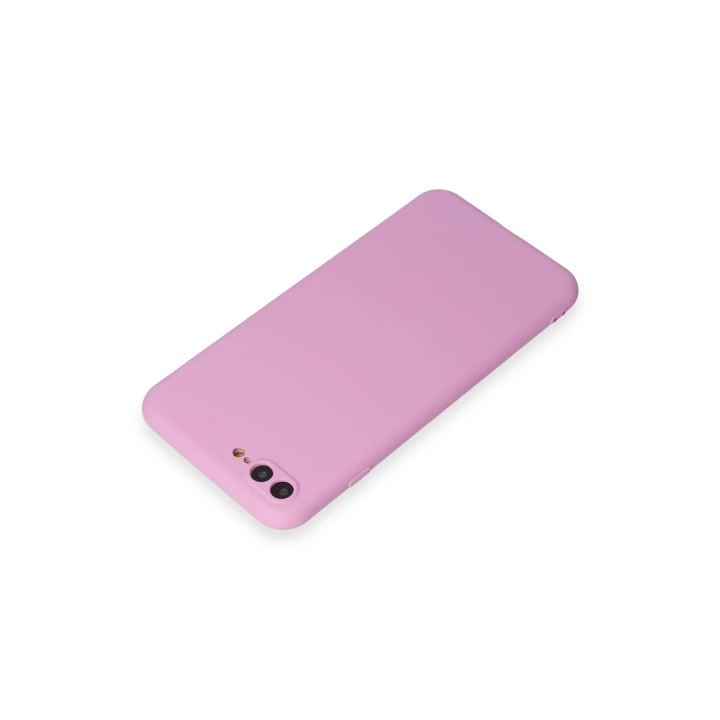 BFS  iPhone 7 Plus Kılıf First Silikon - Açık Mor