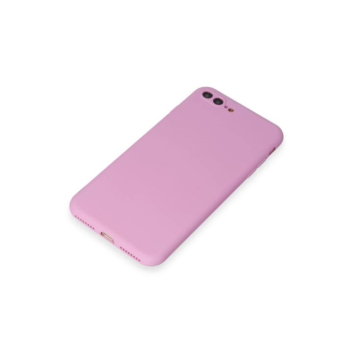 BFS  iPhone 7 Plus Kılıf First Silikon - Açık Mor