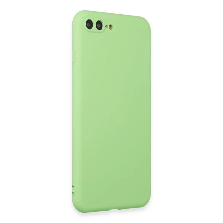 BFS  iPhone 7 Plus Kılıf First Silikon - Açık Yeşil