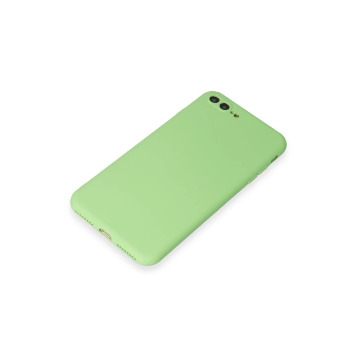 BFS  iPhone 7 Plus Kılıf First Silikon - Açık Yeşil
