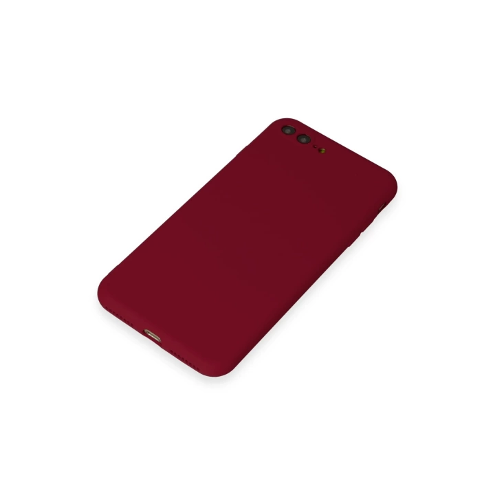 BFS  iPhone 7 Plus Kılıf First Silikon - Bordo