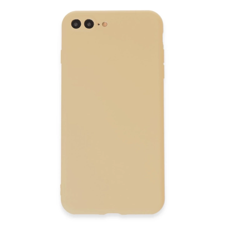 BFS  iPhone 7 Plus Kılıf First Silikon - Gold