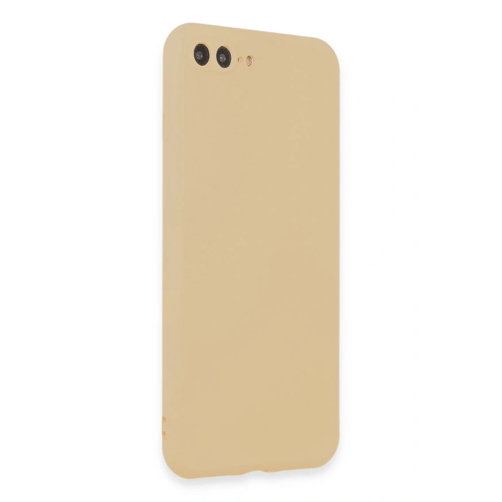 BFS  iPhone 7 Plus Kılıf First Silikon - Gold