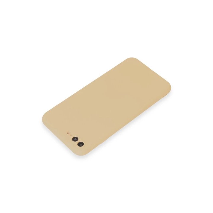 BFS  iPhone 7 Plus Kılıf First Silikon - Gold