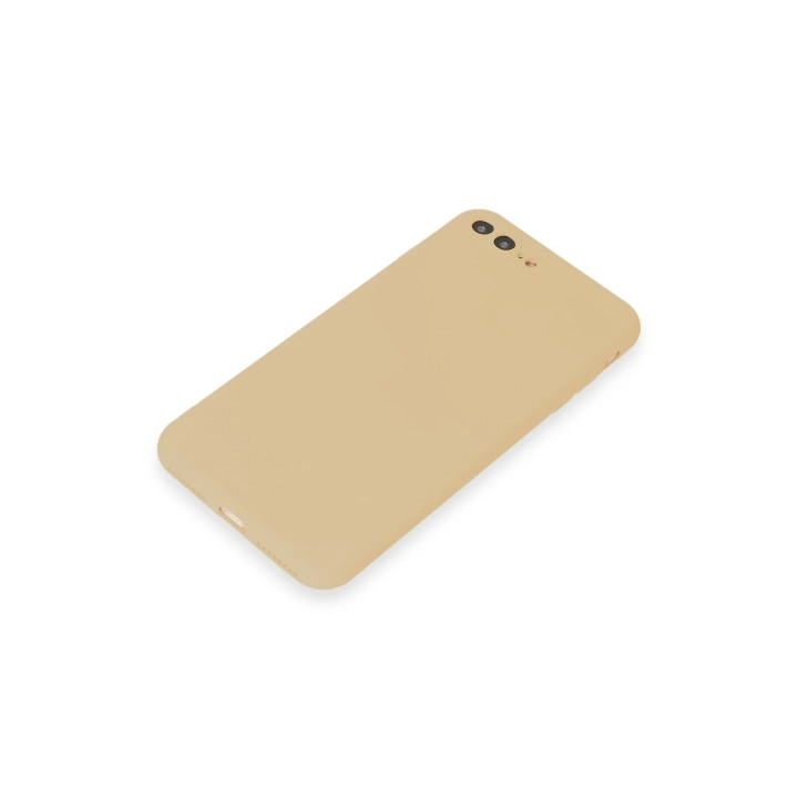 BFS  iPhone 7 Plus Kılıf First Silikon - Gold