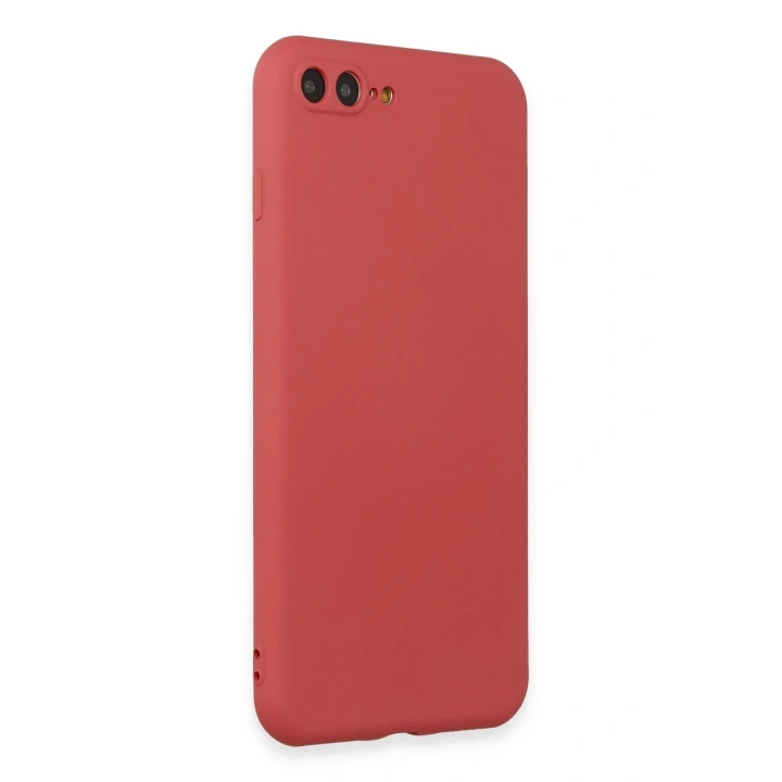 BFS  iPhone 7 Plus Kılıf First Silikon - Kiremit
