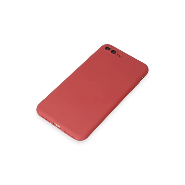 BFS  iPhone 7 Plus Kılıf First Silikon - Kiremit