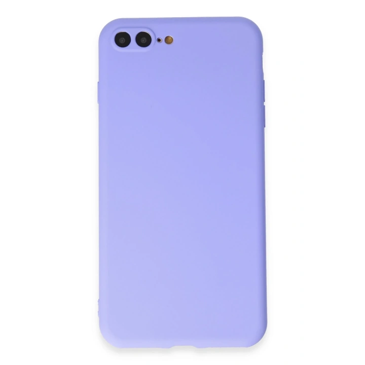 BFS  iPhone 7 Plus Kılıf First Silikon - Lila