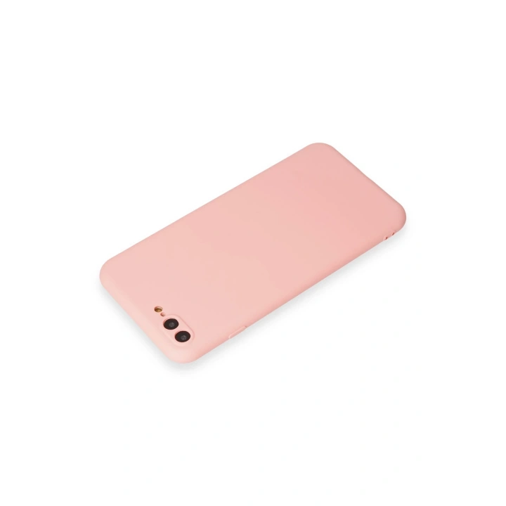 BFS  iPhone 7 Plus Kılıf First Silikon - Pudra