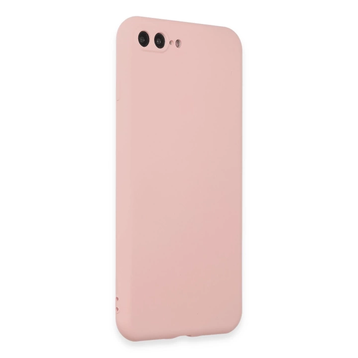 BFS  iPhone 7 Plus Kılıf First Silikon - Rose Gold