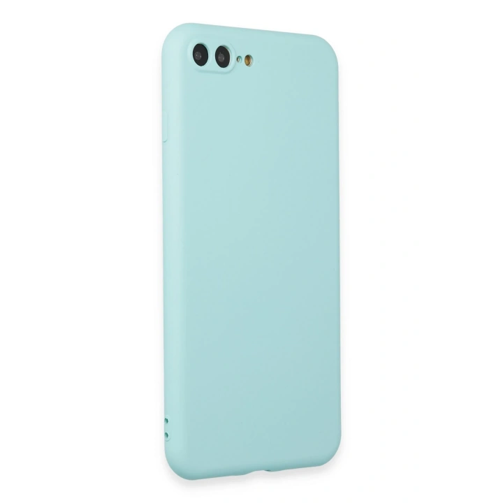 BFS  iPhone 7 Plus Kılıf First Silikon - Turkuaz