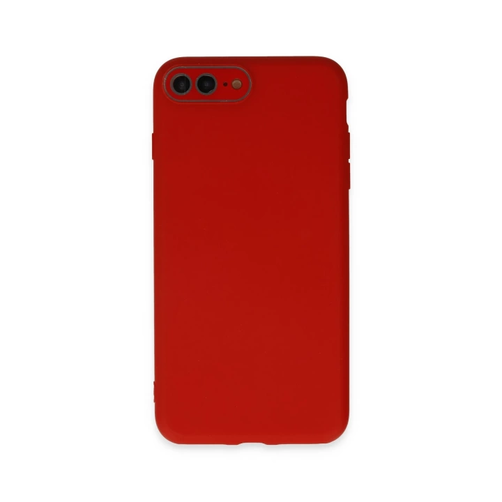 BFS  iPhone 7 Plus Kılıf Lansman Glass Kapak - Kırmızı