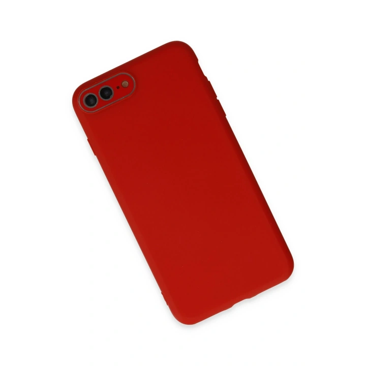BFS  iPhone 7 Plus Kılıf Lansman Glass Kapak - Kırmızı
