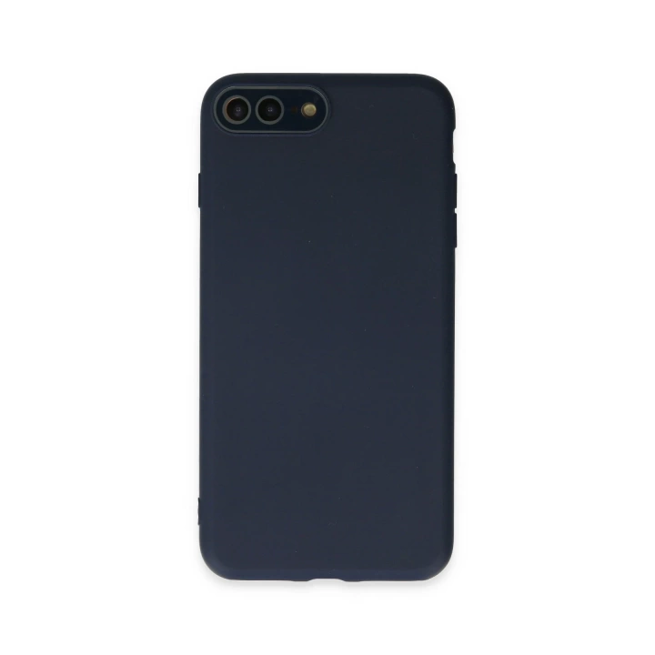 BFS  iPhone 7 Plus Kılıf Lansman Glass Kapak - Lacivert