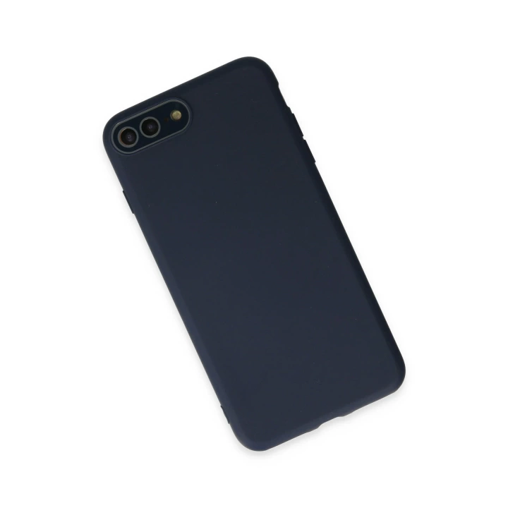 BFS  iPhone 7 Plus Kılıf Lansman Glass Kapak - Lacivert