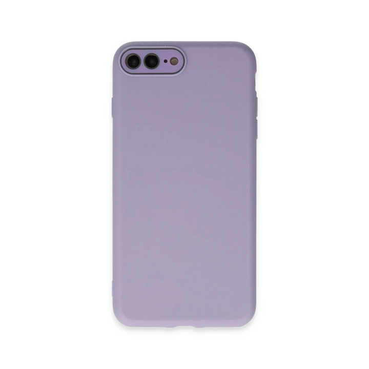 BFS  iPhone 7 Plus Kılıf Lansman Glass Kapak - Lila