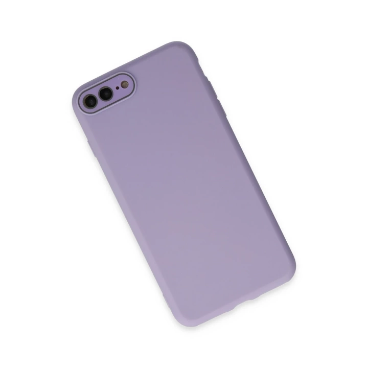 BFS  iPhone 7 Plus Kılıf Lansman Glass Kapak - Lila