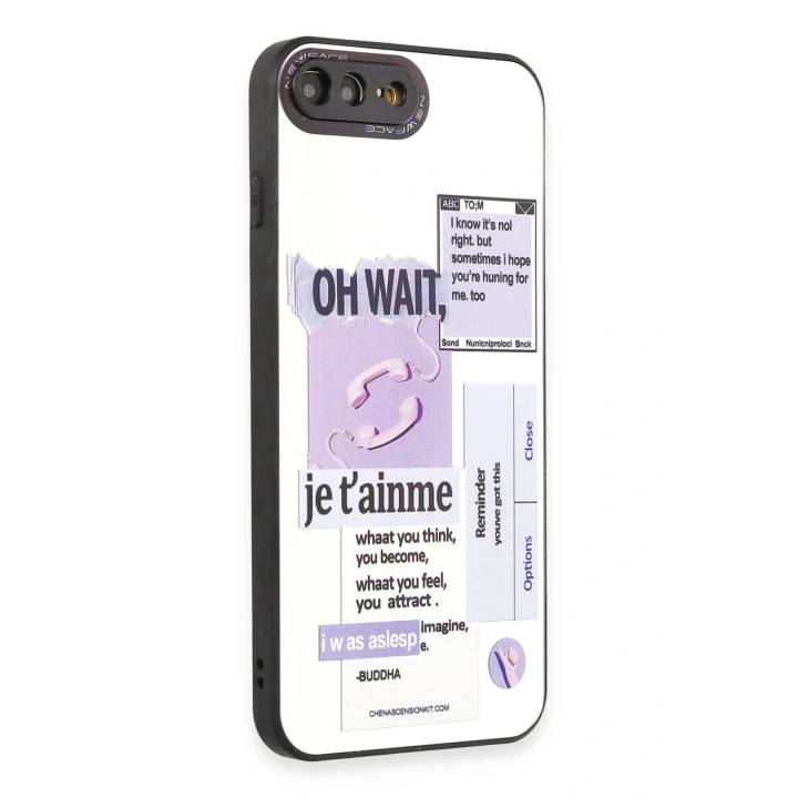 BFS  iPhone 7 Plus Kılıf Mirror Desenli Kapak - Mirror - 4