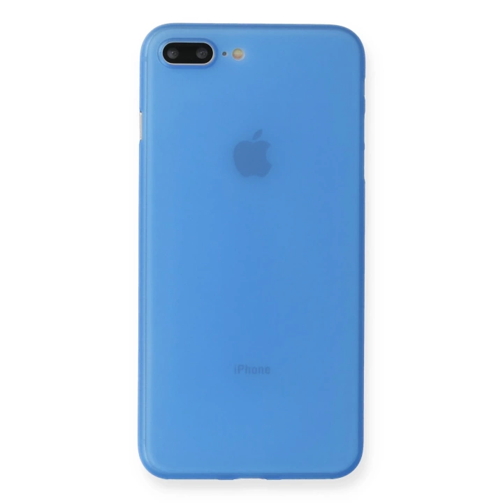 BFS  iPhone 7 Plus Kılıf PP Ultra İnce Kapak - Mavi