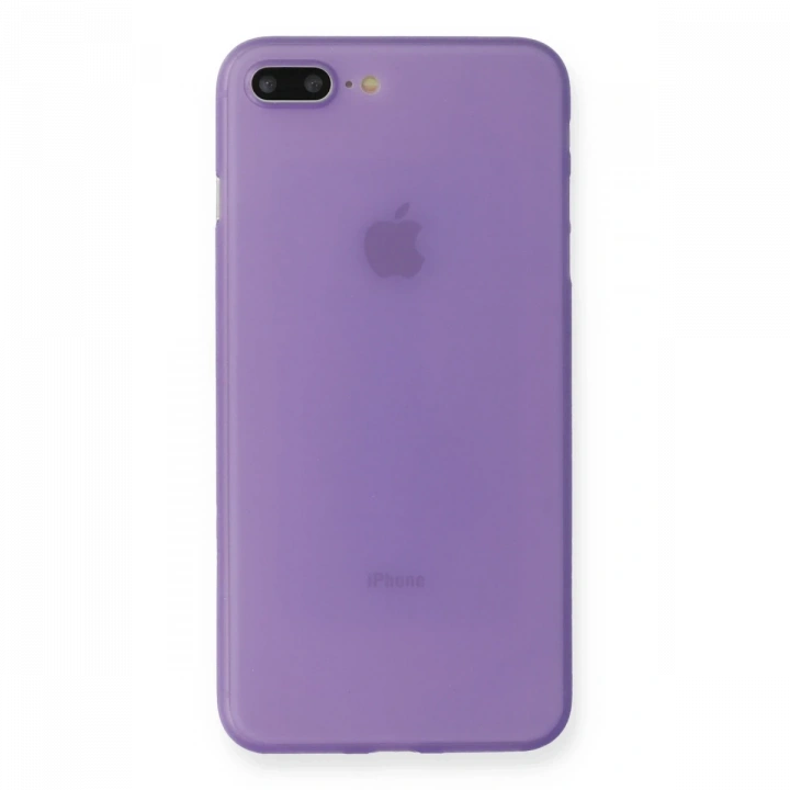 BFS  iPhone 7 Plus Kılıf PP Ultra İnce Kapak - Mor