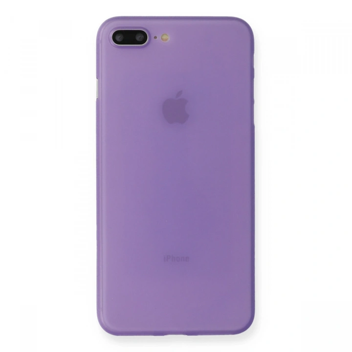 BFS  iPhone 7 Plus Kılıf PP Ultra İnce Kapak - Mor