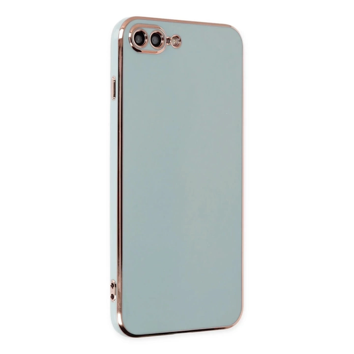 BFS  iPhone 7 Plus Kılıf Volet Silikon - Açık Yeşil