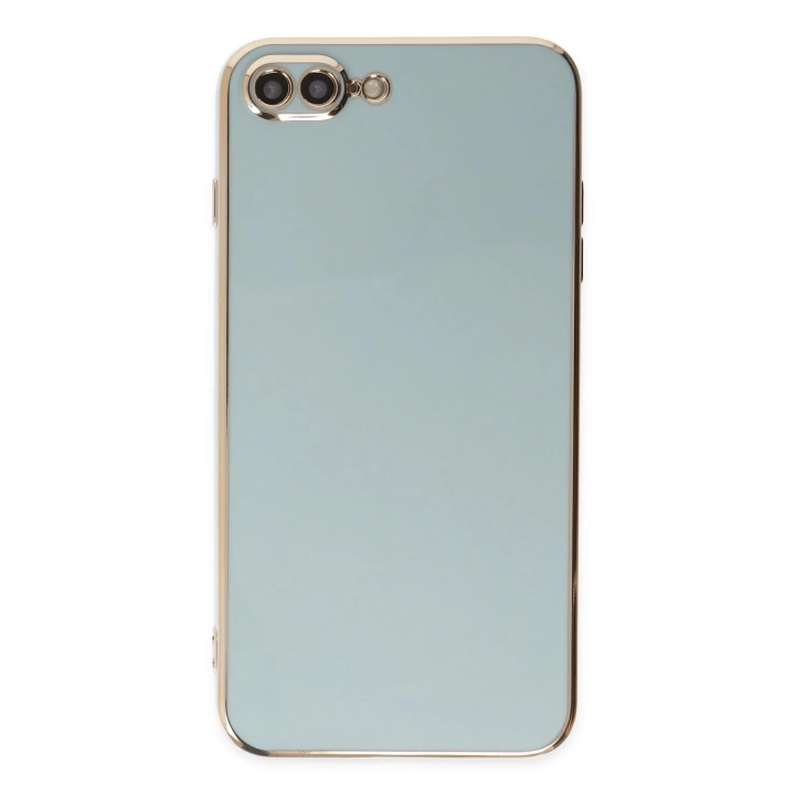 BFS  iPhone 7 Plus Kılıf Volet Silikon - Açık Yeşil